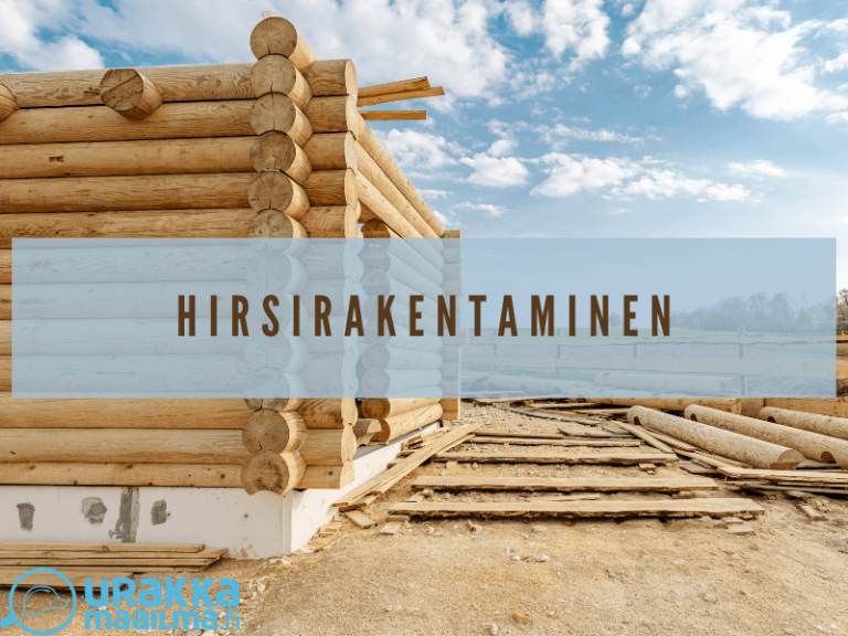 Hirsitalo kestää aikaa ja luo hyvät edellytykset energiatehokkaaseen asumiseen